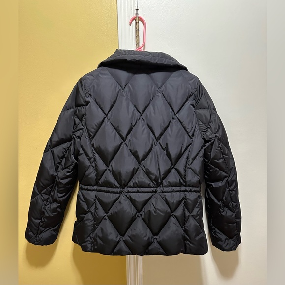 COACH BLACK DOWN PUFFER JACKET (S) - Picture 2 of 9